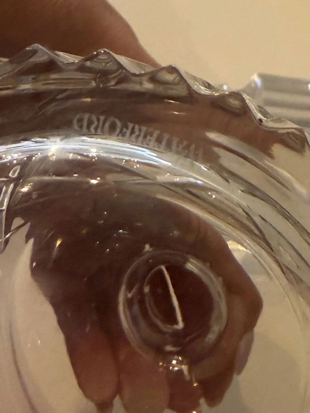Waterford Clear Crystal Cut Glass Decanter